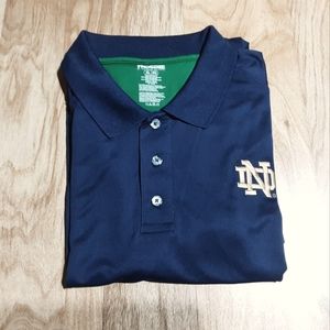 Men's Notre Dame Logo Sport Shirt